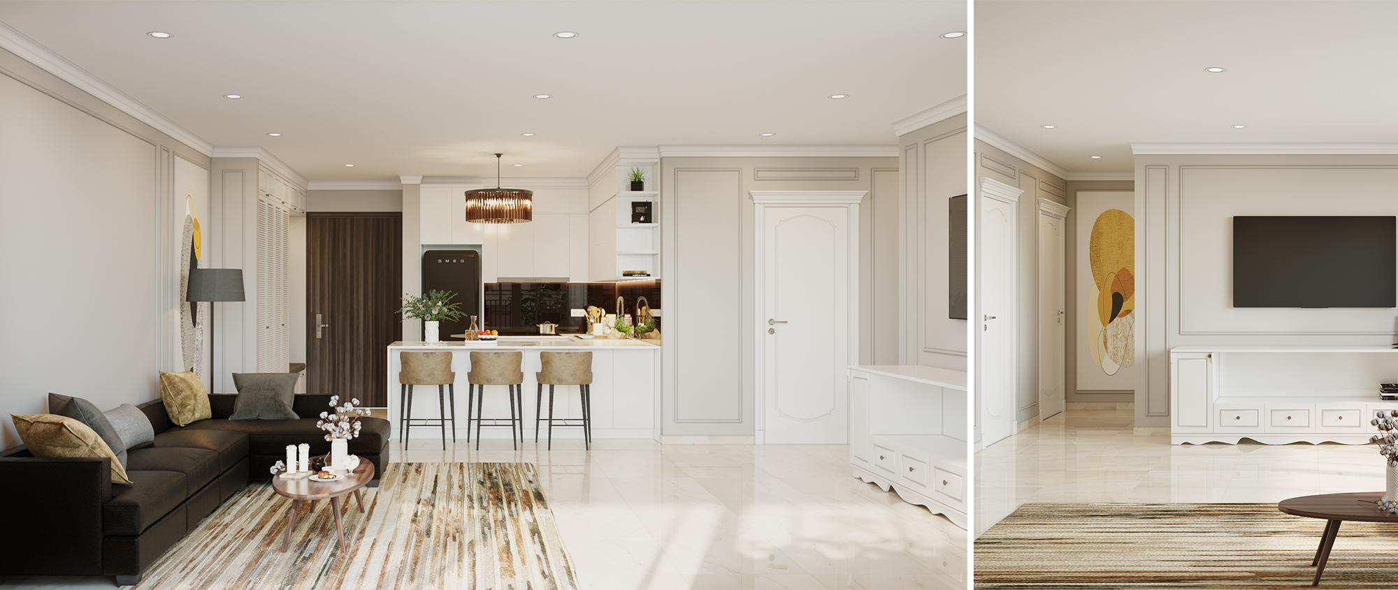 Riverside Q7 - CTI DESIGN - CÔNG TY THIẾT KẾ NỘI THẤT TP. HỒ CHÍ MINH